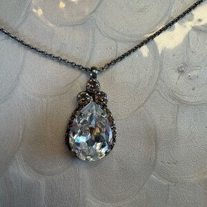 Sorrelli Elegant Silver Pendant Necklace